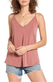 BP  Double V Swing Camisole in Pink Mauve at Nordstrom